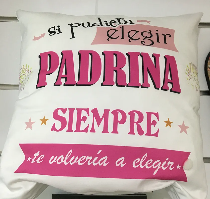 Diseño aplicado sobre un cojín