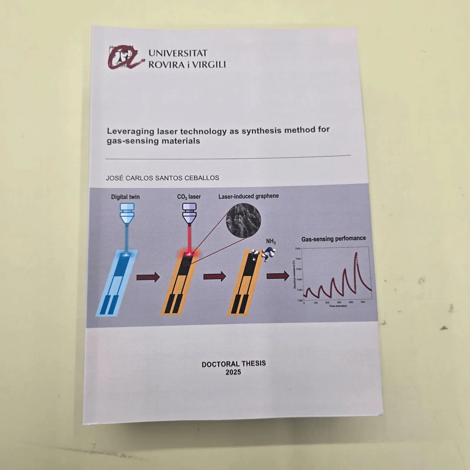 Tesis doctoral encuadernada a medida